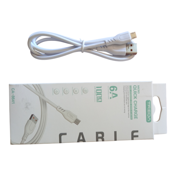 El Cable Micro USB TREQA CA-8641 - Imagen 2