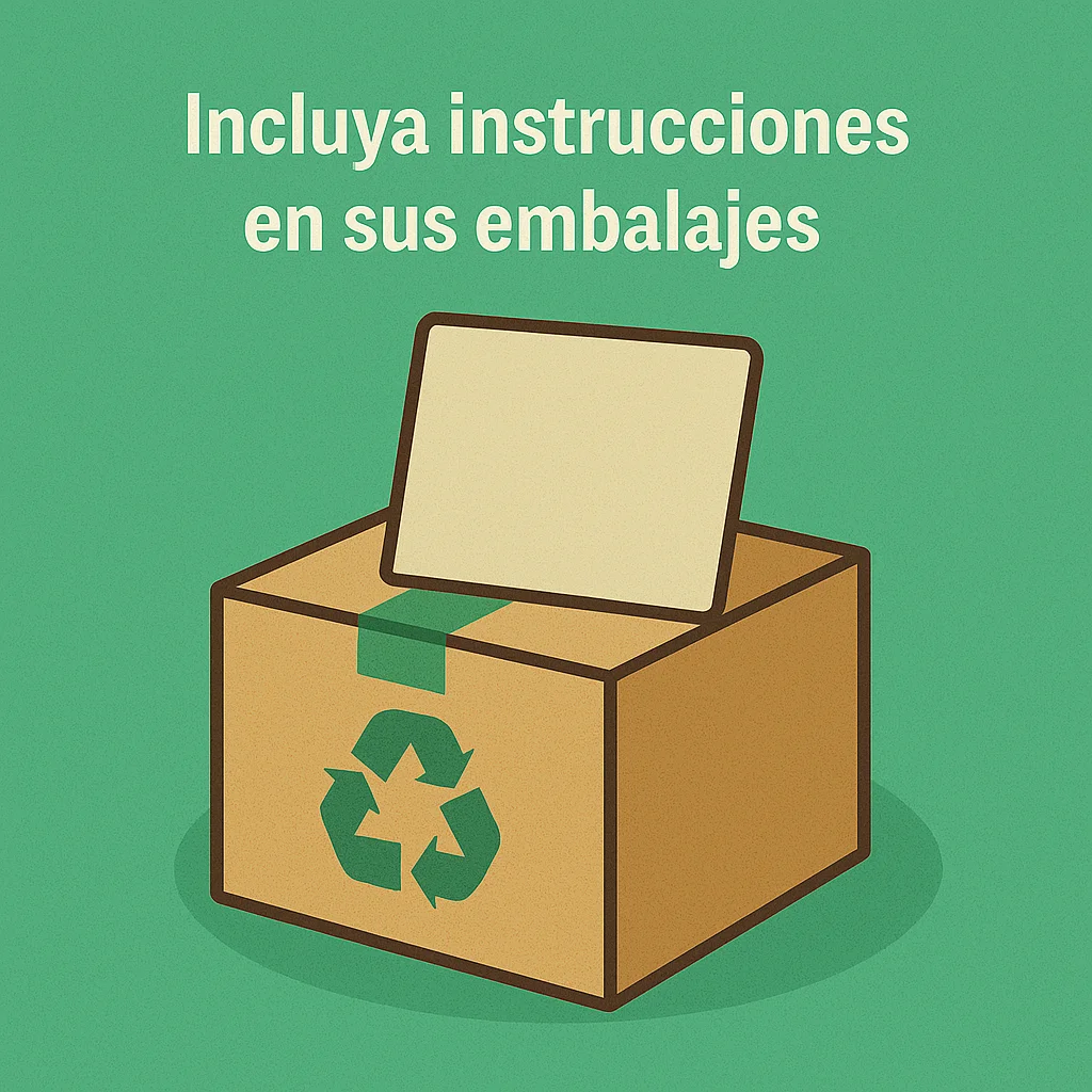 instrucciones de embalaje instrucciones de embalaje