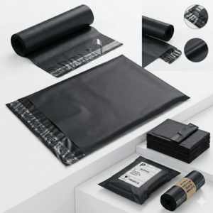 Pack 100 Bolsas Courier Negras 45x60 cm - Sello Inviolable