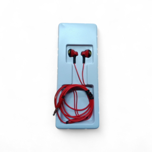 Audífonos In-Ear TREQA EP-710 "Extra Bass" con Micrófono - 3.5mm (Rojo)