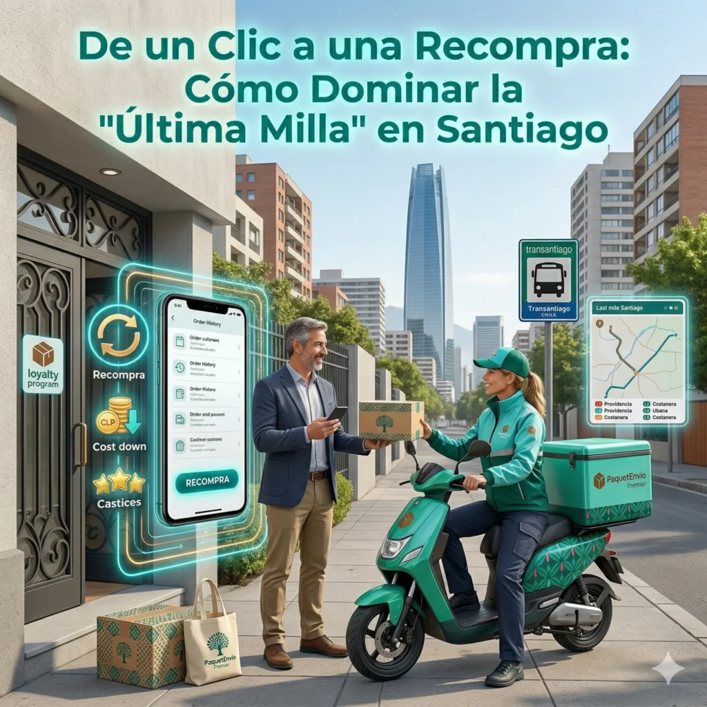 De un Clic a una Recompra: Cómo Dominar la "Última Milla" en Santiago 1 De un Clic a una Recompra Como Dominar la Ultima Milla en Santiago PaquetEnvio