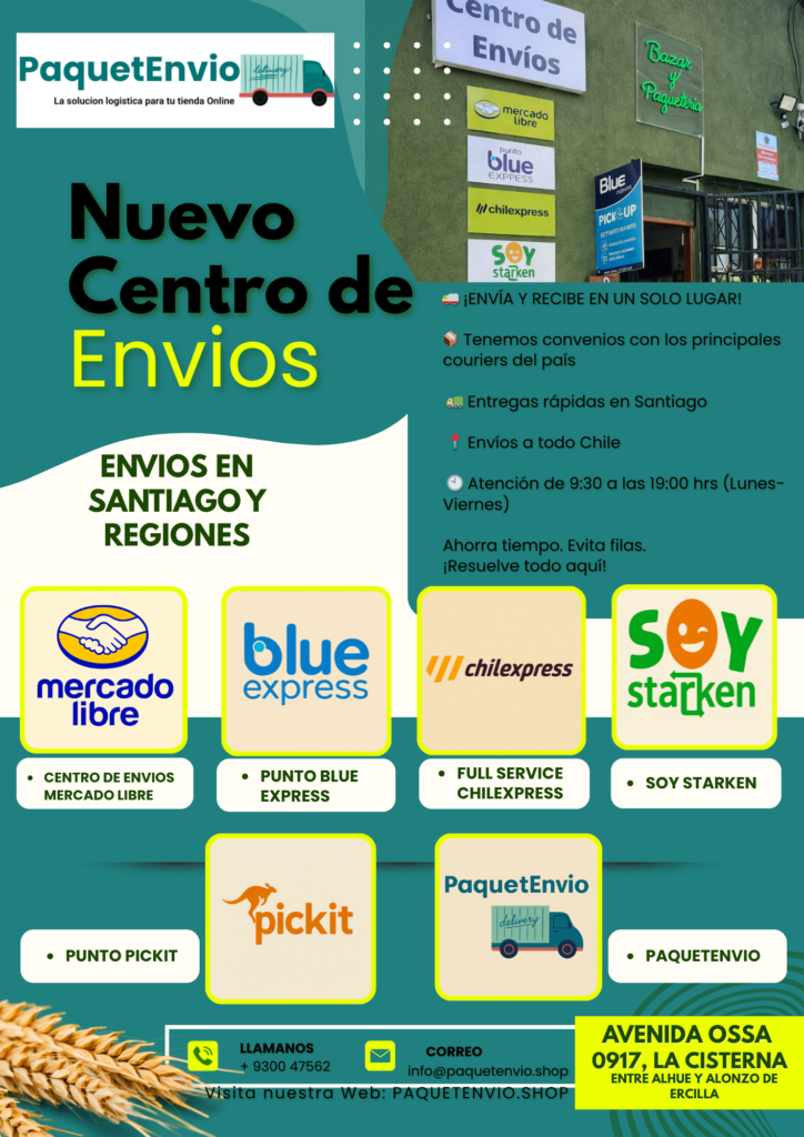 Nuevo Centro de PaquetEnvio