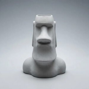 Macetero Moai Rapa Nui 3d Petg