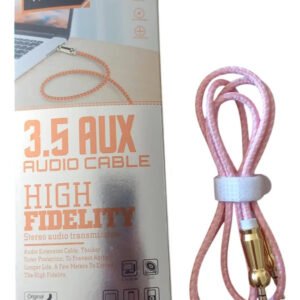 Cable Auxiliar 3.5mm De Alta Fidelidad  Diseño Trenzado